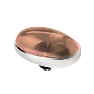 Melano Twisted zetting oval champagne