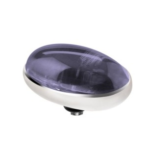 Melano Twisted zetting oval lavender 