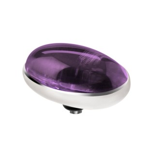 Melano Twisted zetting oval purple
