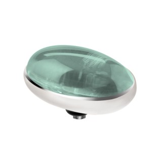 Melano Twisted zetting oval turquoise