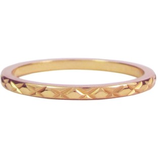 Charmins steel ring R309 rose gold