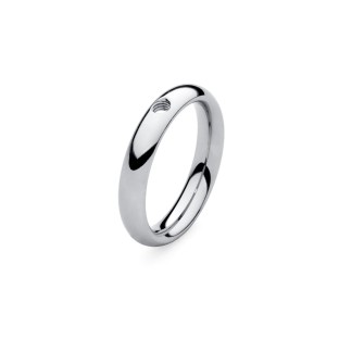 Qudo Interchangeable ring basic small stainless steel