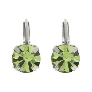 Biba oorbellen peridot
