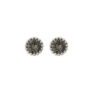 Biba oorstekers 8925 black platina