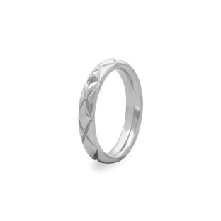 Qudo Interchangeable ring Aversa stainless steel
