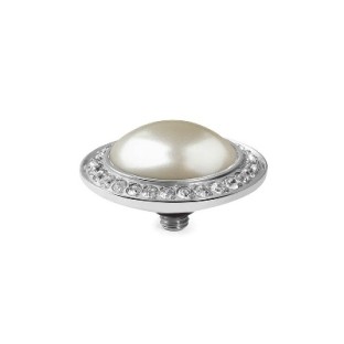 Qudo Interchangeable top Tondo Deluxe 16 mm cream pearl