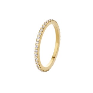 Melano Friends ring Sade CZ crystal gold