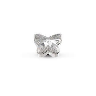 Melano twisted zetting butterfly crystal