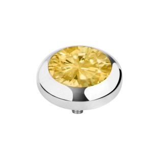 Melano Vivid zetting zirkonia desert peach 7 mm