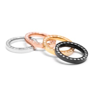 Melano Friends ring Elegance 3 mm rose gold