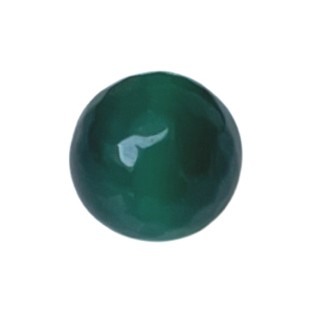 Melano Cateye stone balletje light green facet