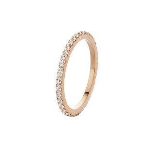 Melano Friends ring Sade rose gold crystal CZ