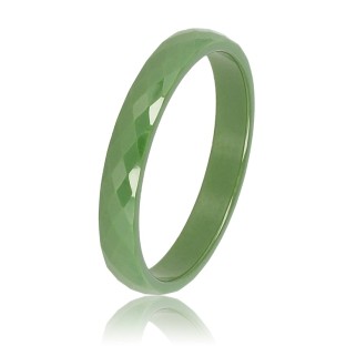 My Bendel Godina ring groen facet