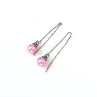 Superdeal Melano Twisted oorbellen set tinca pearl