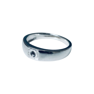 Sample Melano Twisted ring stainless steel maat 57