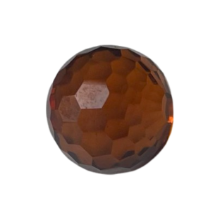 Melano Cateye stone zirkonia facet oker