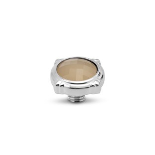 Melano Vivid zetting Vintage Button latte