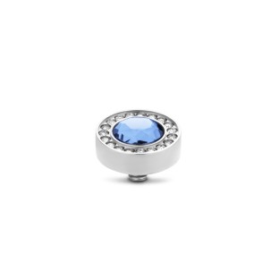Melano Twisted zetting halo light sapphire