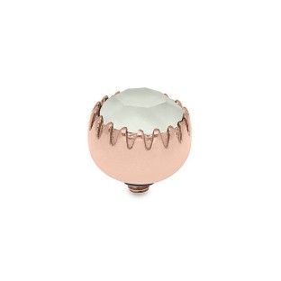 Qudo Interchangeable top London big powder green rose gold