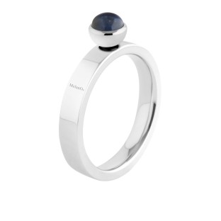 Melano Twisted ring Tatum stainless steel