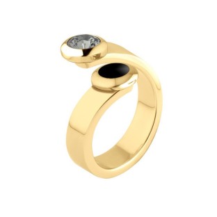 Melano Vivid ring Violet gold