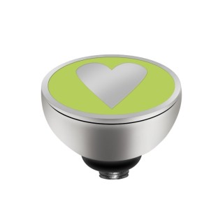 Twisted zetting girls sweet heart light green