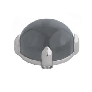 Melano Twisted zetting bold transparant black 12 mm