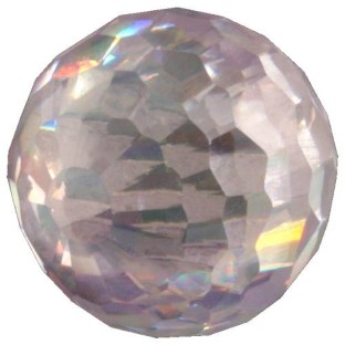 Melano Cateye stone zirkonia facet crystal
