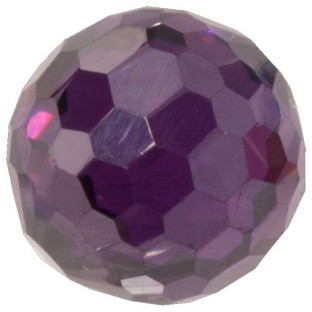 Melano Cateye stone zirkonia facet purple