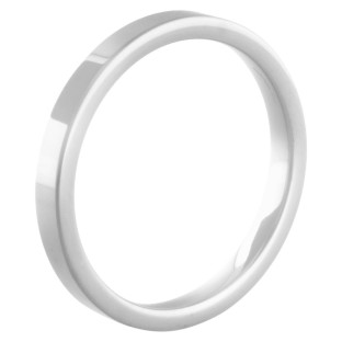 Melano Ceramic side ring white gloss