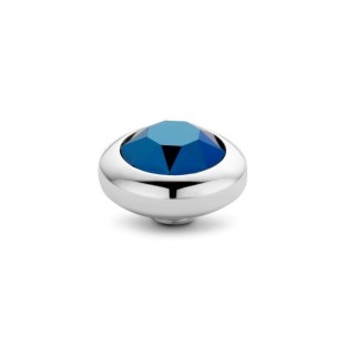 Melano Vivid zetting Swarovski metalic blue 7 mm
