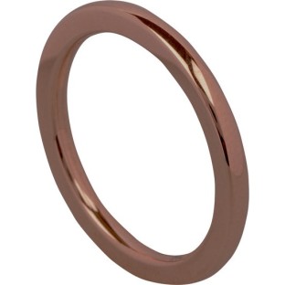 Charmins Complement aanschuifring round choco OHR45