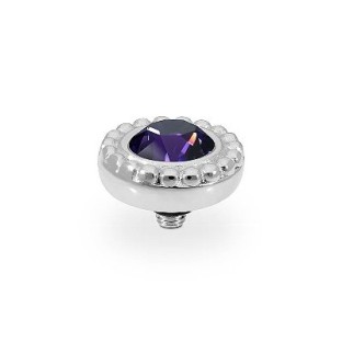 Qudo Interchangeable top Chiare purple velvet