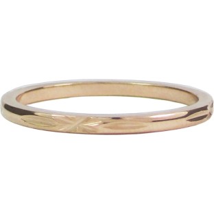 Charmins steel ring R306 rose gold