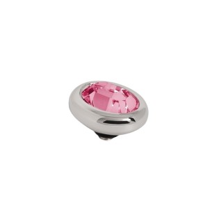 Melano Twisted zetting oval 10 mm rose