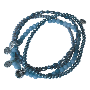 Biba armbanden set 15 grey