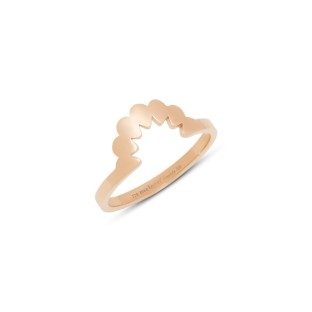 Friends ring Sunny rose gold