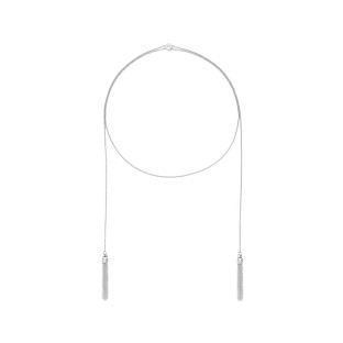 Melano Twisted ketting Thalia stainless steel