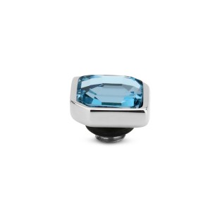 Melano Twisted zetting pointy aquamarine