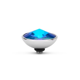 Melano Twisted zetting gradient crystal blue delite