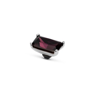 Melano Twisted zetting baguette aubergine
