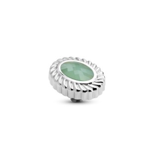 Melano Twisted zetting oval rope jelly mint