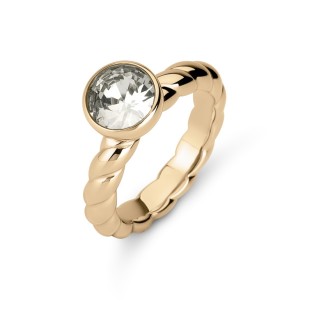 Melano Twisted ring Tova rose gold