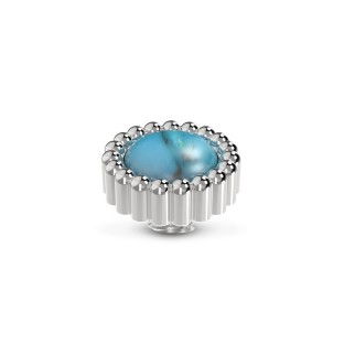 Melano Vivid zetting bali gemstone turquoise