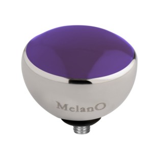 Melano Twisted zetting resin purple 8 mm