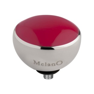 Melano Twisted zetting resin rubin red 6 mm