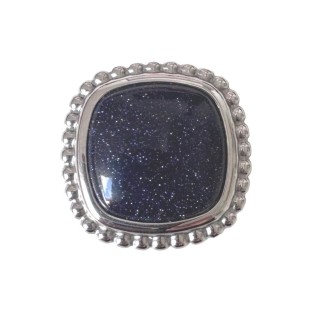 Sample Kosmic by Melano zetting Bali gem framed purple goldstone