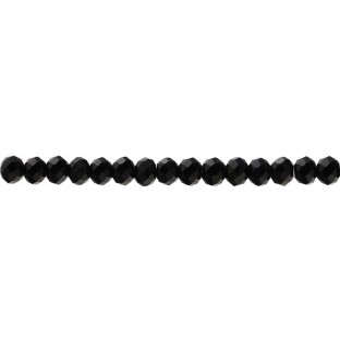 Biba armband crystal zwart 4 mm