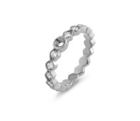 Melano Twisted ring Tanea CZ