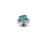 Melano Twisted zetting Trinity aquamarine